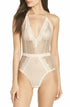 Hanky Panky Creme de la Creme Bodysuit Size Medium